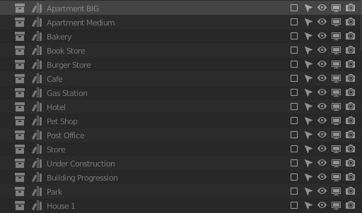 Showcase of 3D library of various 3D avatars named AVATARZ